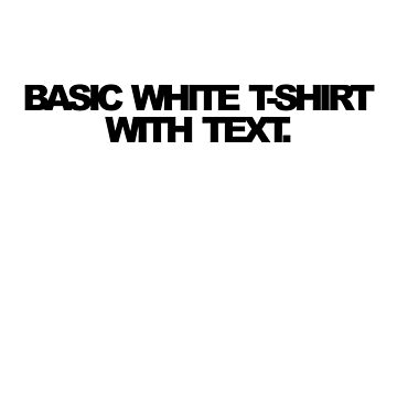 ⚪ Basic White T-Shirt ⚪