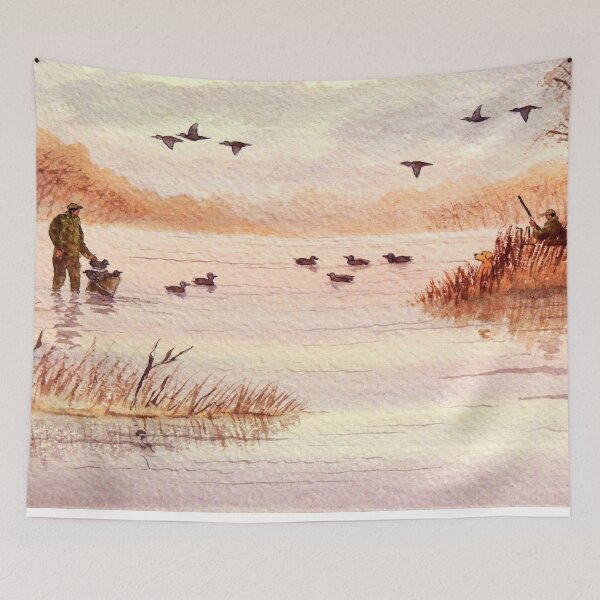 Item preview, Setting Duck Decoys - Sudden Flyover II designed and sold by William Holkham.