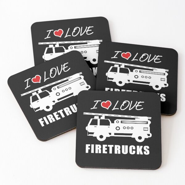Item preview, I love Firetrucks Funny Fireman designed and sold by timizar.