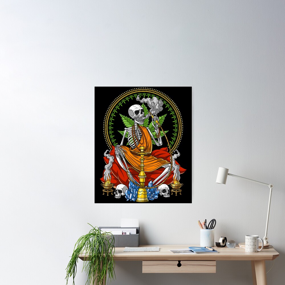 Buddha Stoner Art Print