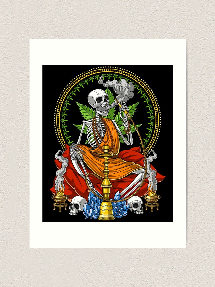 Buddha Stoner Art Print