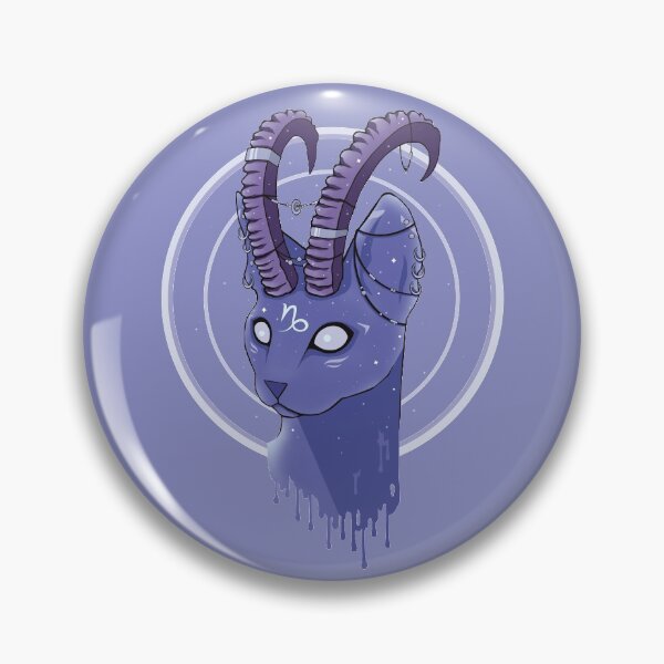 Item preview, Capricorn Zodiac Space Cat designed and sold by lemonoclefox.