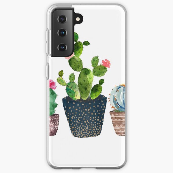 Cactus trio Samsung Galaxy Soft Case