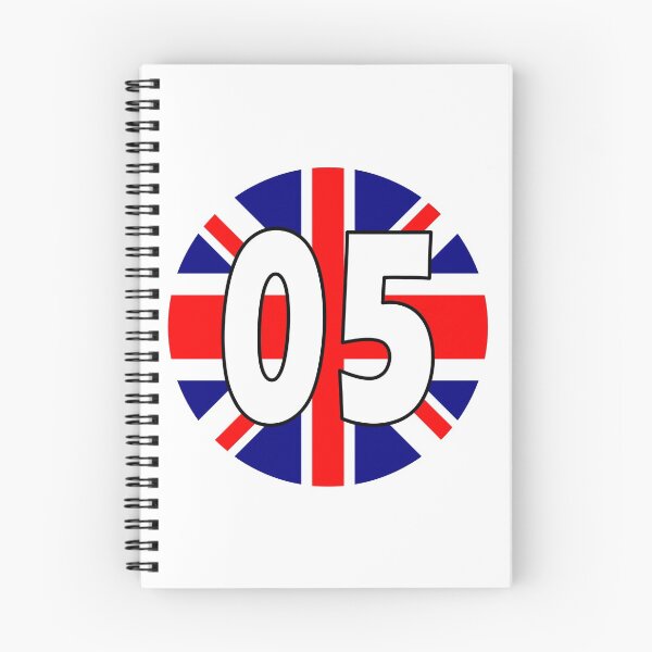 Item preview, UK flag with number 05 - zero five designed and sold by AllShirts21.