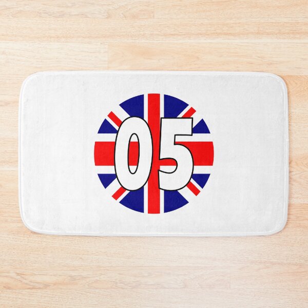 Item preview, UK flag with number 05 - zero five designed and sold by AllShirts21.