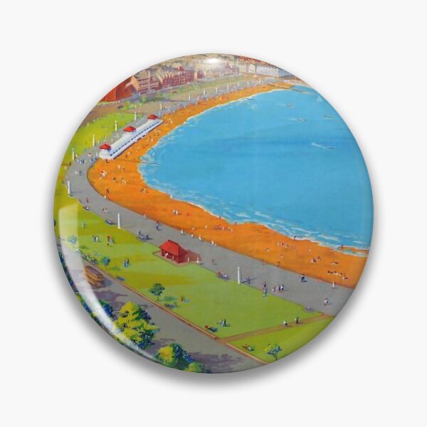 Item preview, Largs vintage travel poster designed and sold by stickart-marek.