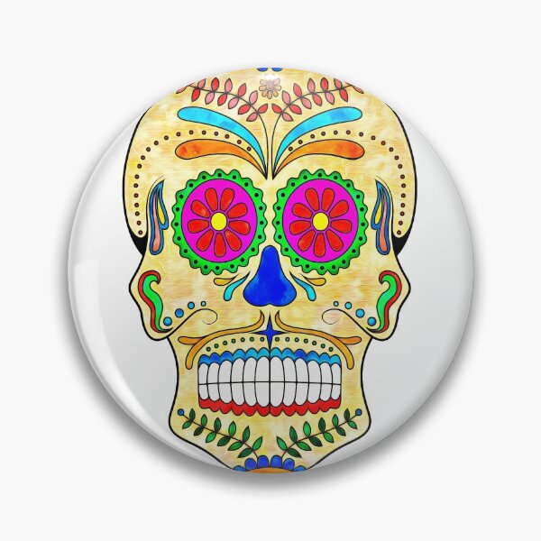 Item preview, Sugar Skull - Day of the Dead designed and sold by theSkullman.