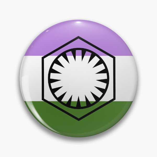 Item preview, Genderqueer First Order (reverse) designed and sold by DarthAstris.