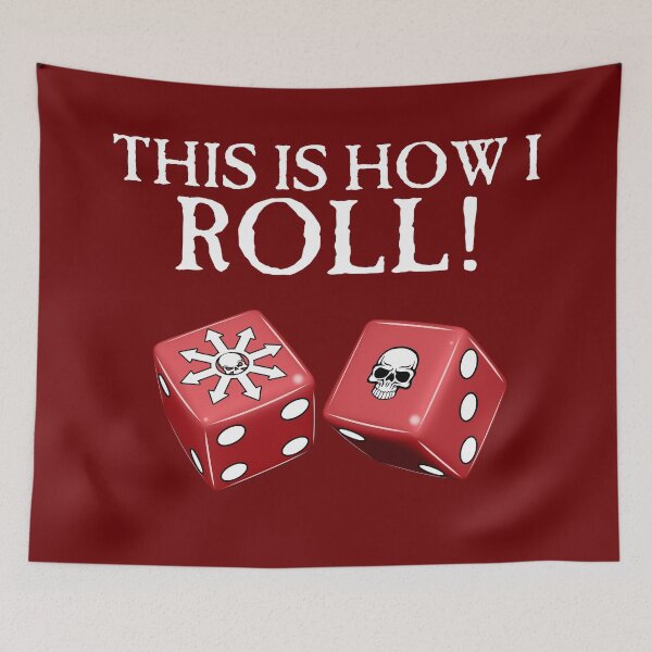 Item preview, This Is How I Roll Chaos designed and sold by SideQuest - Scribbled Chaos!.