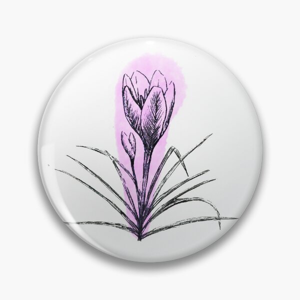 Item preview, crocus designed and sold by Rhiannon Redfern.