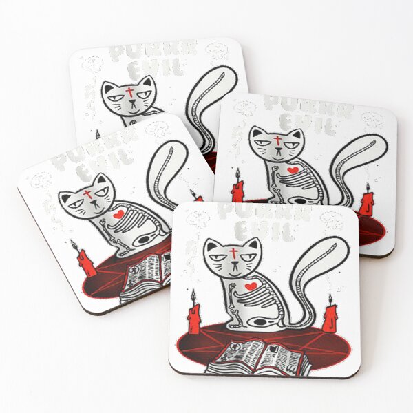 Item preview, Purrr Evil - Cat Spell Demon Witch designed and sold by DraginKen.