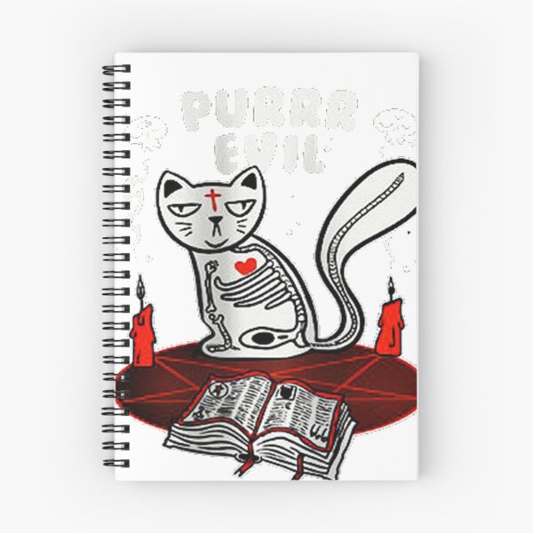Item preview, Purrr Evil - Cat Spell Demon Witch designed and sold by DraginKen.