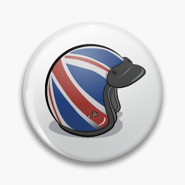 Item preview, Retro Mod Crash Helmet - union Jack designed and sold by collibosher.