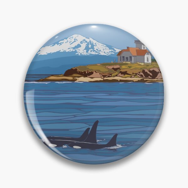 Item preview, San Juan Islands National Monument Washington - Poster designed and sold by IslandArt.