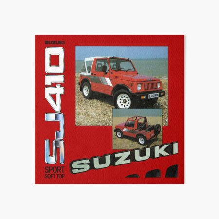 Suzuki Samurai SJ 410 Art Board Print for Sale by Groenendijk