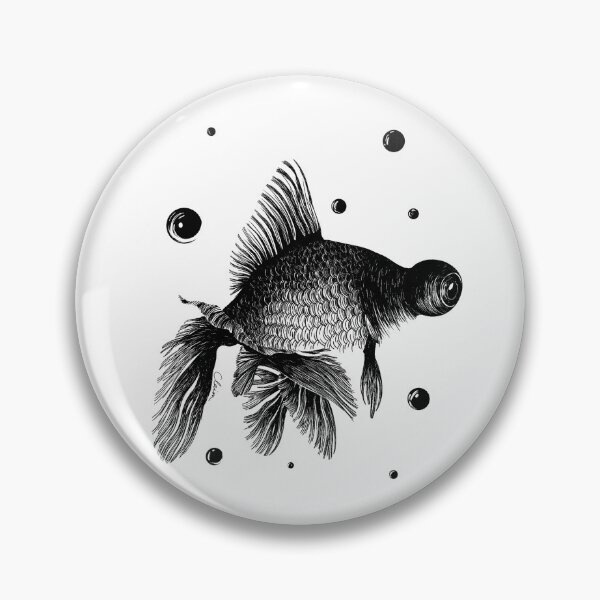 Item preview, Black fish designed and sold by ClaimDesign.