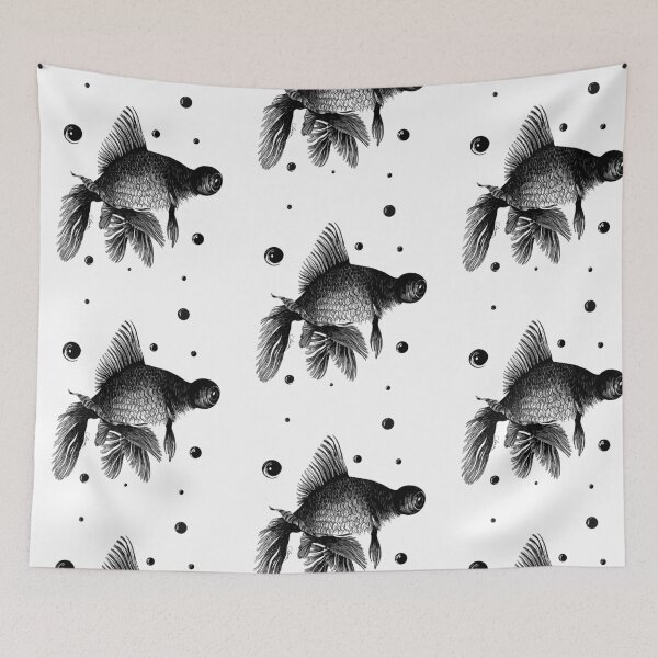 Item preview, Black fish designed and sold by ClaimDesign.