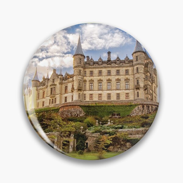 Artikelvorschau, Dunrobin Castle bei Sonnenuntergang (Golspie, Sutherland, Schottland) entworfen und verkauft von Yannik Hay.