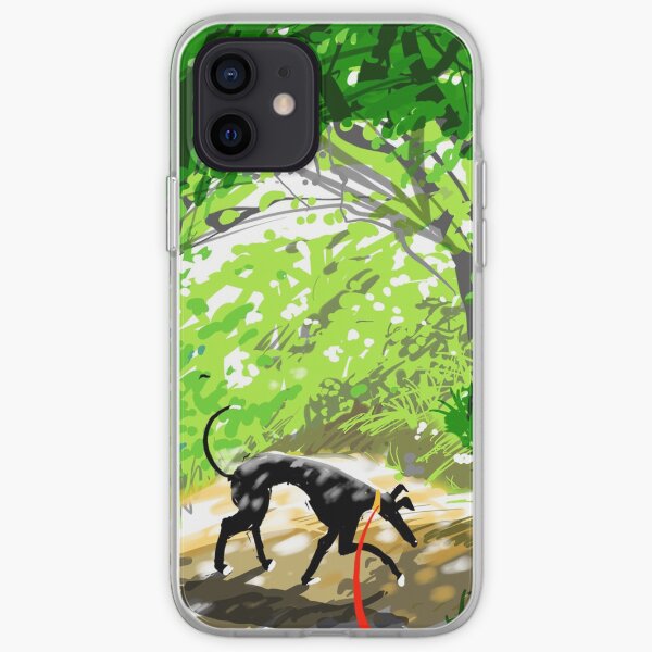 Woodland Shade Hound iPhone Soft Case