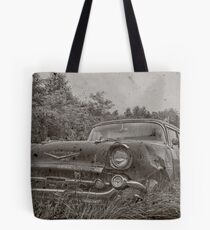'57 Chevy Wagon Tote Bag
