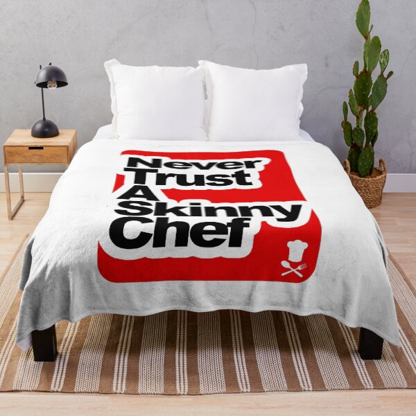 Item preview, Never Trust A Skinny Chef  designed and sold by FriendsList.