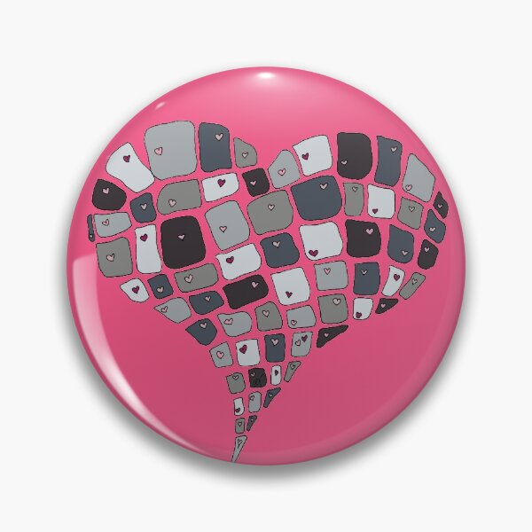 Item preview, Heart Connection on rose pink designed and sold by pearlposition.