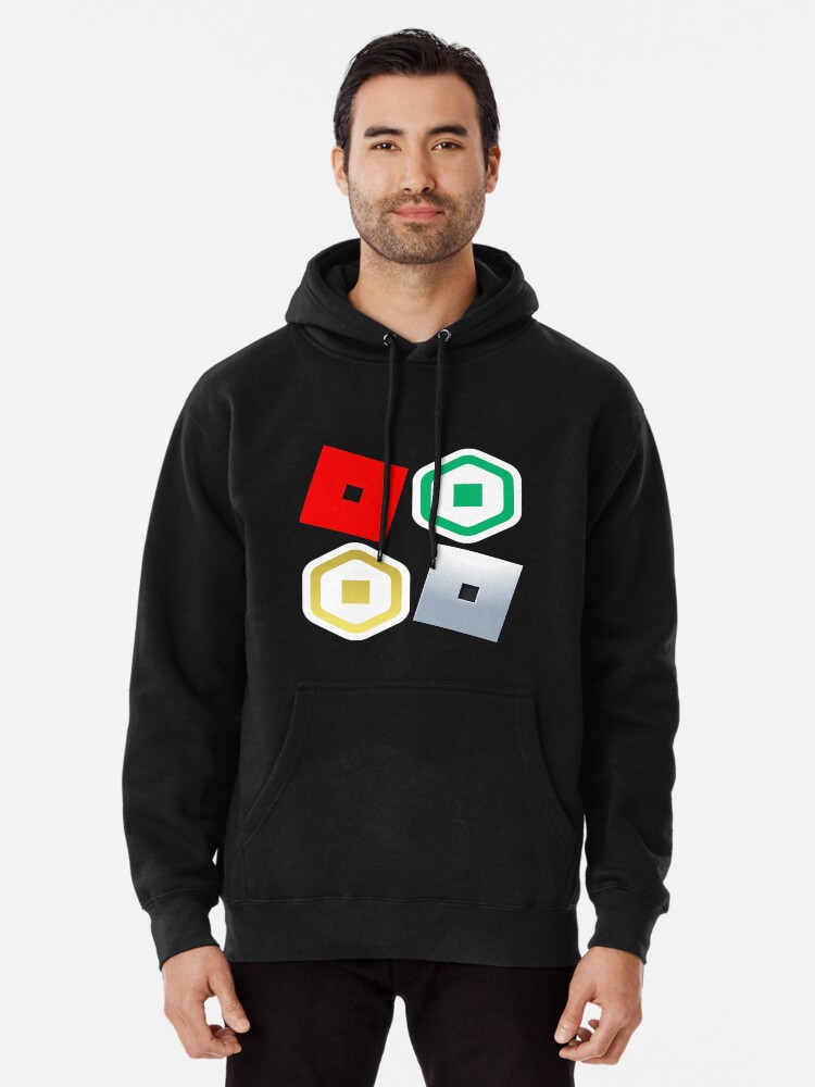 Roblox Robux Adopt Me Pullover Hoodie By T Shirt Designs Redbubble - hoodie t shirt roblox