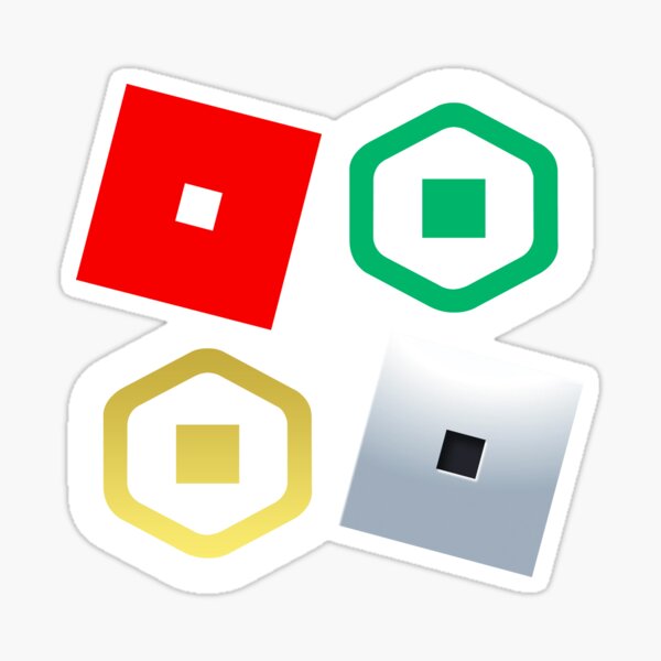 Robux Stickers Redbubble - christmas roblox stickers redbubble