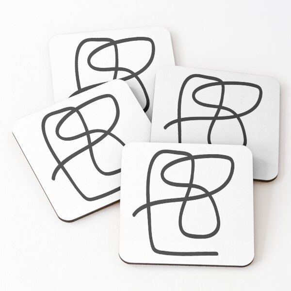 Item preview, Abstract Line #1 \\ Black Line designed and sold by The Wellington Boot.