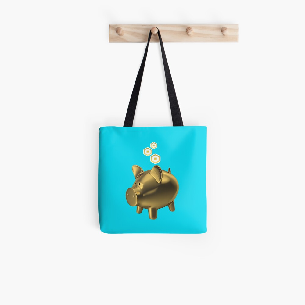 Roblox Saving My Robux Tote Bag By T Shirt Designs Redbubble - small fish roblox