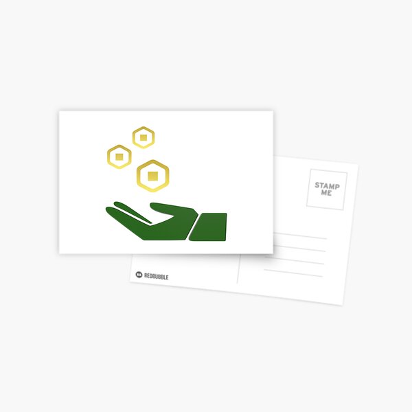Robux Postcards Redbubble - mlg roblox song robux offers
