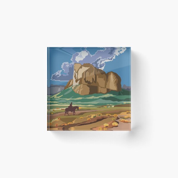 Item preview, Eagletail Mountains Wilderness  Arizona - Poster designed and sold by IslandArt.