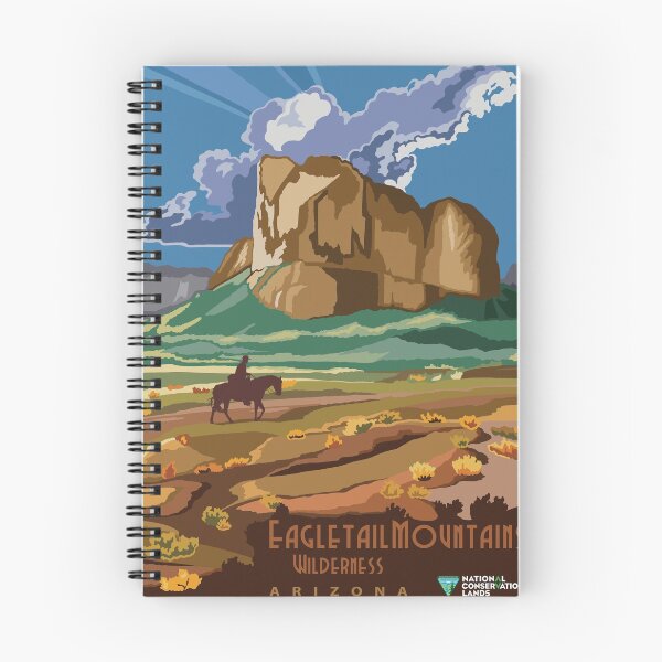 Item preview, Eagletail Mountains Wilderness  Arizona - Poster designed and sold by IslandArt.