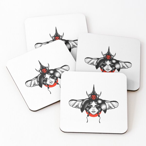 Item preview, Scarab lady designed and sold by whimsytatts.