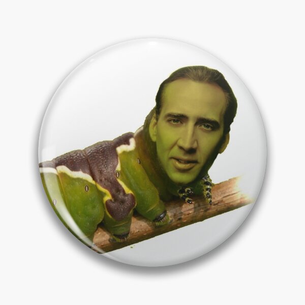 Item preview, Nick Cage Caterpillar designed and sold by Babyfishbrain.