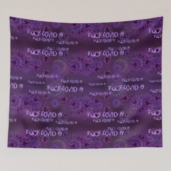 Item preview, Fuck Covid 19 purple designed and sold by Snaret.