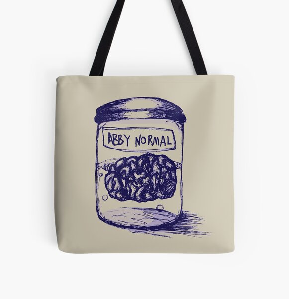 Abby Normal All Over Print Tote Bag