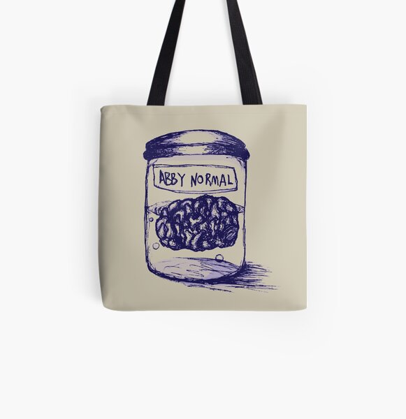 Abby Normal All Over Print Tote Bag