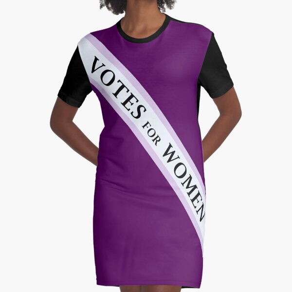 Votes For Women Graphic T-Shirt Dress