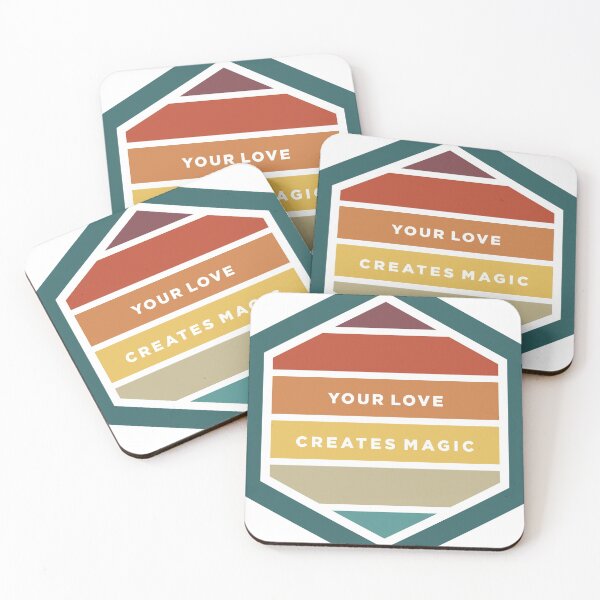 Item preview, Your love creates magic colorful designed and sold by FridayFusion.