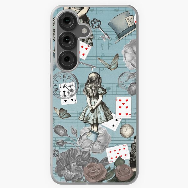 Item preview, Alice In Wonderland Collage - Vintage Blue designed and sold by maryedenoa.
