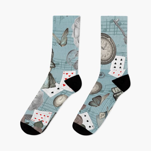 Item preview, Alice In Wonderland Collage - Vintage Blue designed and sold by maryedenoa.