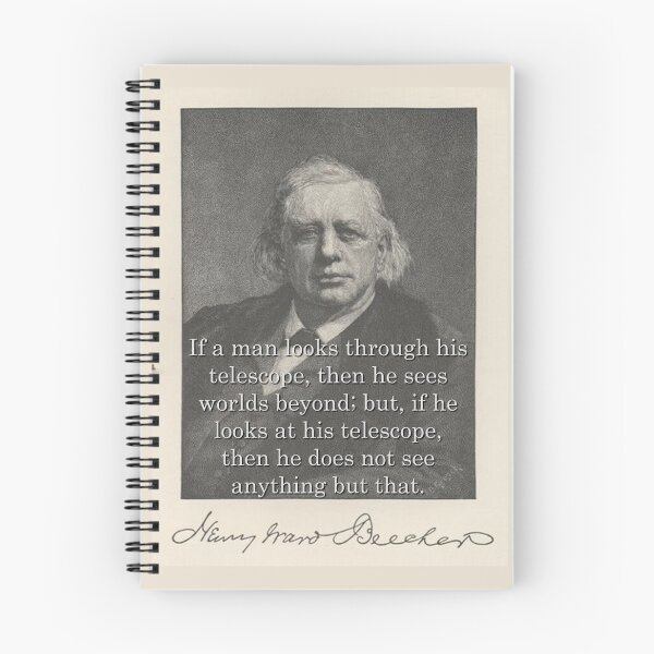 Item preview, If A Man Looks Through - H W Beecher designed and sold by CrankyOldDude.