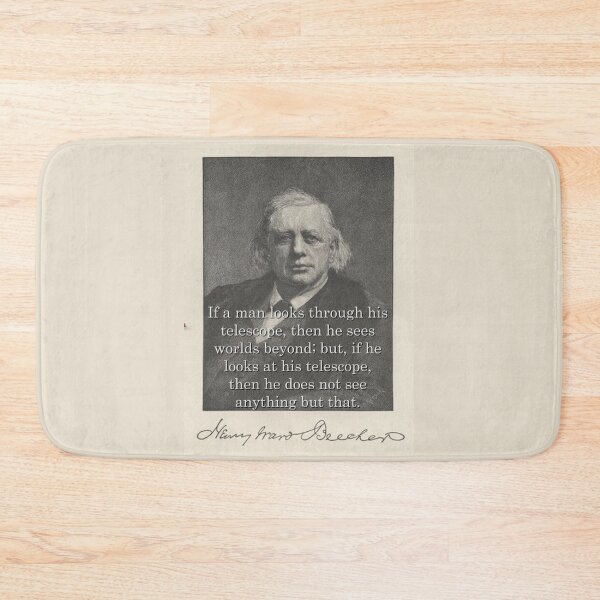 Item preview, If A Man Looks Through - H W Beecher designed and sold by CrankyOldDude.