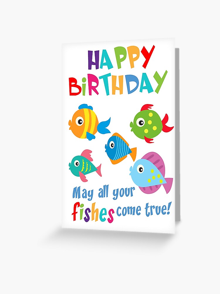 Birthday card - Happy birthday. May all your wishes come true.