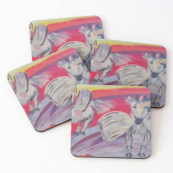 Item preview, Rainbow unicorns #artistsupportpledge designed and sold by ThereseLyssia.