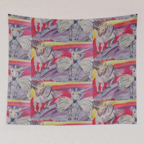 Item preview, Rainbow unicorns #artistsupportpledge designed and sold by ThereseLyssia.
