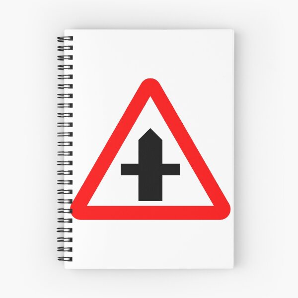 Item preview, Crossroads Ahead British Road Sign designed and sold by LoveOfMaps.