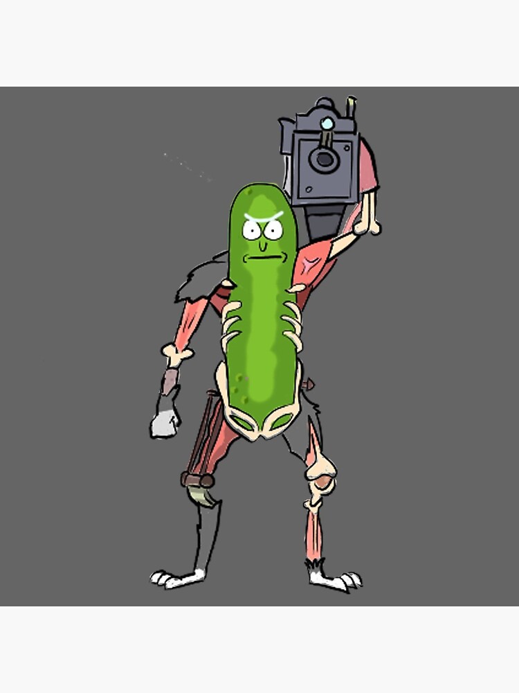 Pickle Rick by MrTomCherry