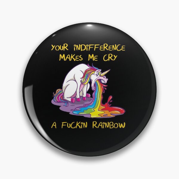 Item preview, Unicorn Rainbow Sarcasm Sarcastic Misantroph designed and sold by Basti09.